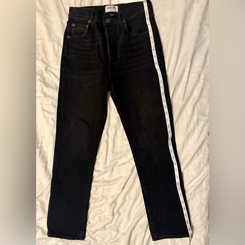 AGOLDE ‘Riley’ high rise crop jeans - Picture 13 of 15